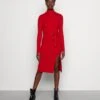 Anna Field ROLLKRAGEN RIPP MINI STRICKKLEID MIT GÜRTEL - Strickkleid - Red -Damenbekleidungsgeschäft 9fda608887c6431580b68dc824e7e09f