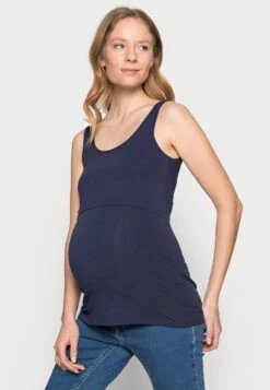 NURSING 2 PACK - Top - Top - Dark Blue/grey -Damenbekleidungsgeschäft a0eb6568fd0746bf88d9625299286439