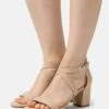Anna Field LEATHER - Riemensandalette - Beige -Damenbekleidungsgeschäft a936a9a352f1421883e8f5d8ec88956b