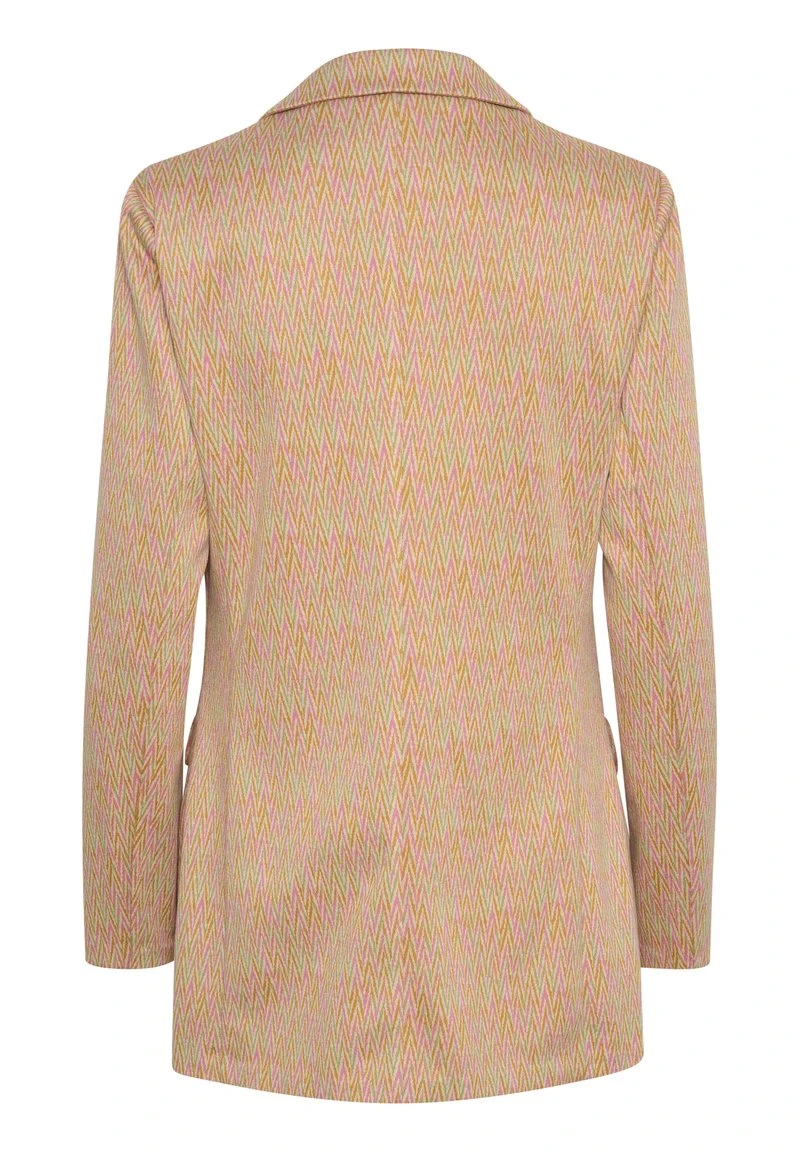 Cream CRKATIE - Kurzmantel - Pink Sage Zigzag 8 Cream CRKATIE - Kurzmantel - Pink Sage Zigzag – Bild 6