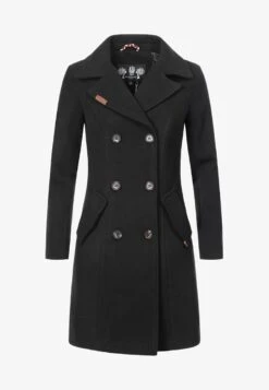 Marikoo NANAKOO - Klassischer Mantel - Black -Damenbekleidungsgeschäft acaac17f20c74cc986cc17838886e36c 1