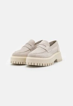 Anna Field LEATHER - Slipper - Beige -Damenbekleidungsgeschäft ad535eb456a54ba3b99d0ab43f95ebda