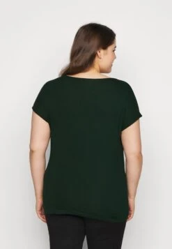T-Shirt Print - Dark Green 9 T-Shirt Print - Dark Green -Damenbekleidungsgeschäft b52a7528e209409bbb349b32049a6034