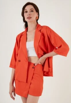LELA FIT - Blazer - Orange 11 LELA FIT - Blazer - Orange -Damenbekleidungsgeschäft b5d92d9ab0b0433184a6bae5828c8cbb