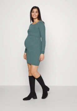 Strickkleid - Dark Green -Damenbekleidungsgeschäft ba7279686e6c47058f63b5d7348f771d 1