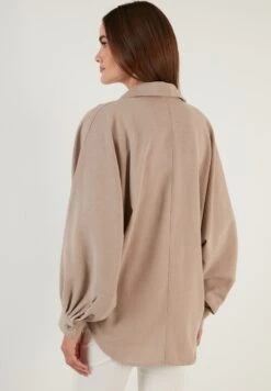 LELA Hemdbluse - Mink Color -Damenbekleidungsgeschäft bacbb77e97474a06b18357e72582171d