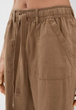 QS By S.Oliver REGULAR - Stoffhose - Karamell -Damenbekleidungsgeschäft bb2a751ea1a54d70ab73320fb85239ea