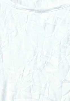 STREET ONE CRASH OPTIK - T-Shirt Basic - Weiß 12 STREET ONE CRASH OPTIK - T-Shirt Basic - Weiß -Damenbekleidungsgeschäft c2f10b19f33e462ea54739b5f9c84647