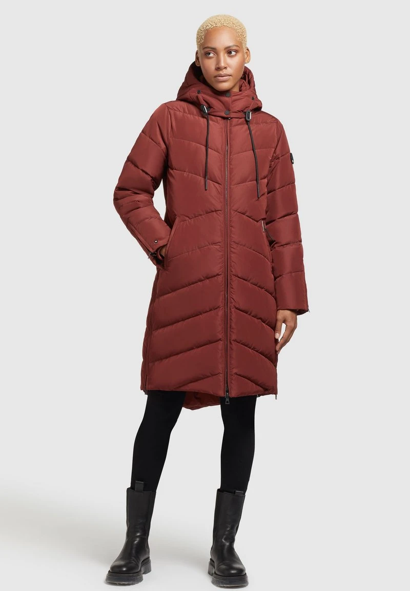 Khujo HUBA - Wintermantel - Rostrot 4 Khujo HUBA - Wintermantel - Rostrot – Bild 2