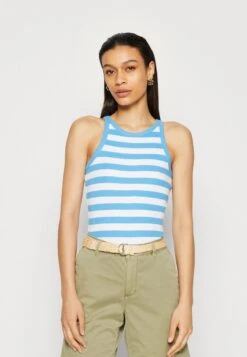 Anna Field 2 PACK - Top - Blue/white/white -Damenbekleidungsgeschäft c83c31a82fc145a3a94266e4baf2dd3e