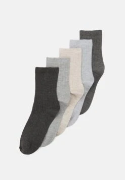 Anna Field 5 PACK - Socken - Beige/black/grey 12 Anna Field 5 PACK - Socken - Beige/black/grey -Damenbekleidungsgeschäft c9d3ce9961794b6aa47248952f7fb165