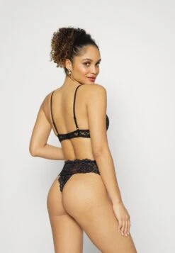 Anna Field 5PP HIGH RISE LACE THONG - String - Black -Damenbekleidungsgeschäft cc6ce3dcb90042069d6fa0a1614ccbd7