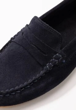 Anna Field LEATHER - Mokassin - Blue 10 Anna Field LEATHER - Mokassin - Blue -Damenbekleidungsgeschäft d25cb72f68e0441c8978315dc358c93e