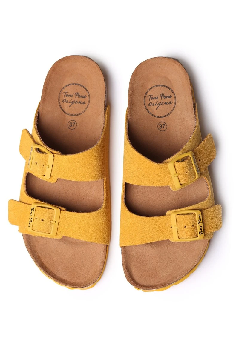 Toni Pons GHANA-QT - Pantolette Flach - Groc 6 Toni Pons GHANA-QT - Pantolette Flach - Groc – Bild 4