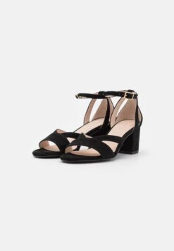LEATHER WIDE FIT - Riemensandalette - Black 10 LEATHER WIDE FIT - Riemensandalette - Black -Damenbekleidungsgeschäft da0420eb983e4b45ba2c1d93a78fccb3