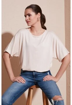 LELA LOOSE FIT - Bluse - Stone -Damenbekleidungsgeschäft e1a5cc53d64b45cbba634c94d6933b5e