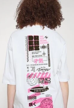 YOURTURN UNISEX - T-Shirt Print - White -Damenbekleidungsgeschäft e27c1778b2a34d8baff0171fa4465c52