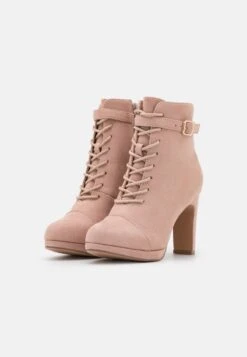 Schnürstiefelette - Light Pink 10 Schnürstiefelette - Light Pink -Damenbekleidungsgeschäft e39d8d69e2a440b58a88a3f6a8248885
