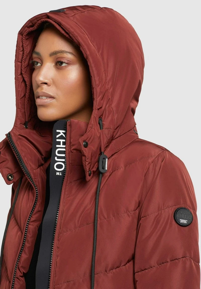 Khujo HUBA - Wintermantel - Rostrot 6 Khujo HUBA - Wintermantel - Rostrot – Bild 4