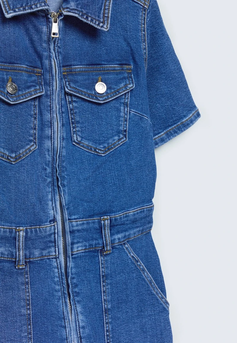 Stradivarius Jumpsuit - Dark Blue Denim 8 Stradivarius Jumpsuit - Dark Blue Denim – Bild 6