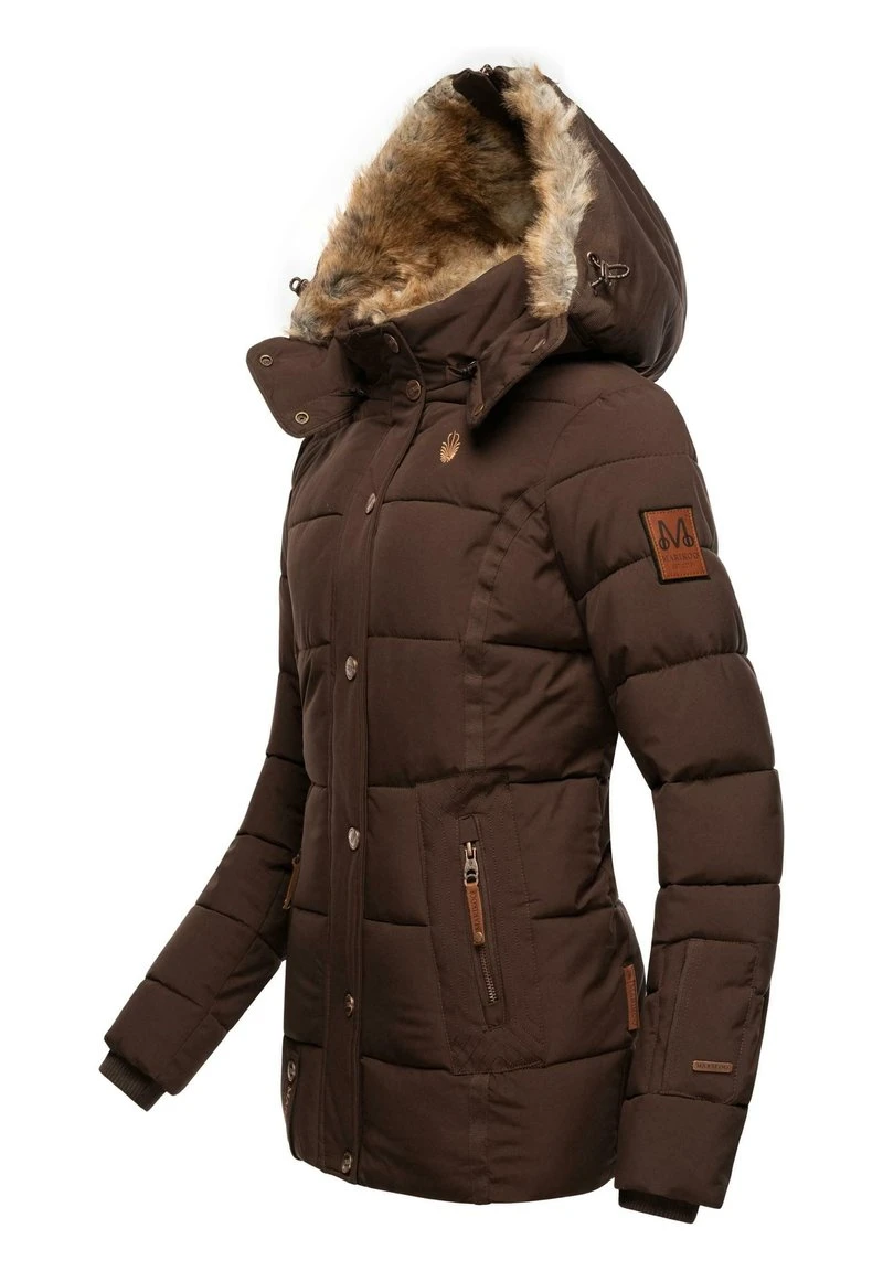 Marikoo NEKOO - Winterjacke - Dark Choco 4 Marikoo NEKOO - Winterjacke - Dark Choco – Bild 2