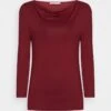 Anna Field Langarmshirt - Dark Red -Damenbekleidungsgeschäft fab048e572b94b968259611b3d461324