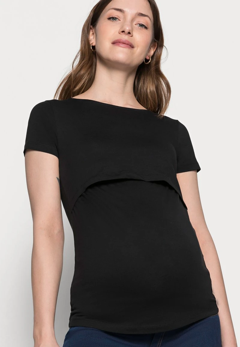 NURSING 2er PACK - Basic T-shirt - T-Shirt Basic - Dark Blue/black 7 NURSING 2er PACK - Basic T-shirt - T-Shirt Basic - Dark Blue/black – Bild 5