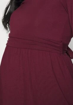 FLARE TOP - Langarmshirt - Dark Red -Damenbekleidungsgeschäft fc2052ddb06645449a853d3b0f26c59f